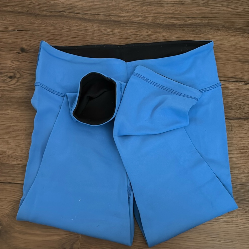 Lululemon Wunder Unders | Reversible Blue-Black | Size - 6